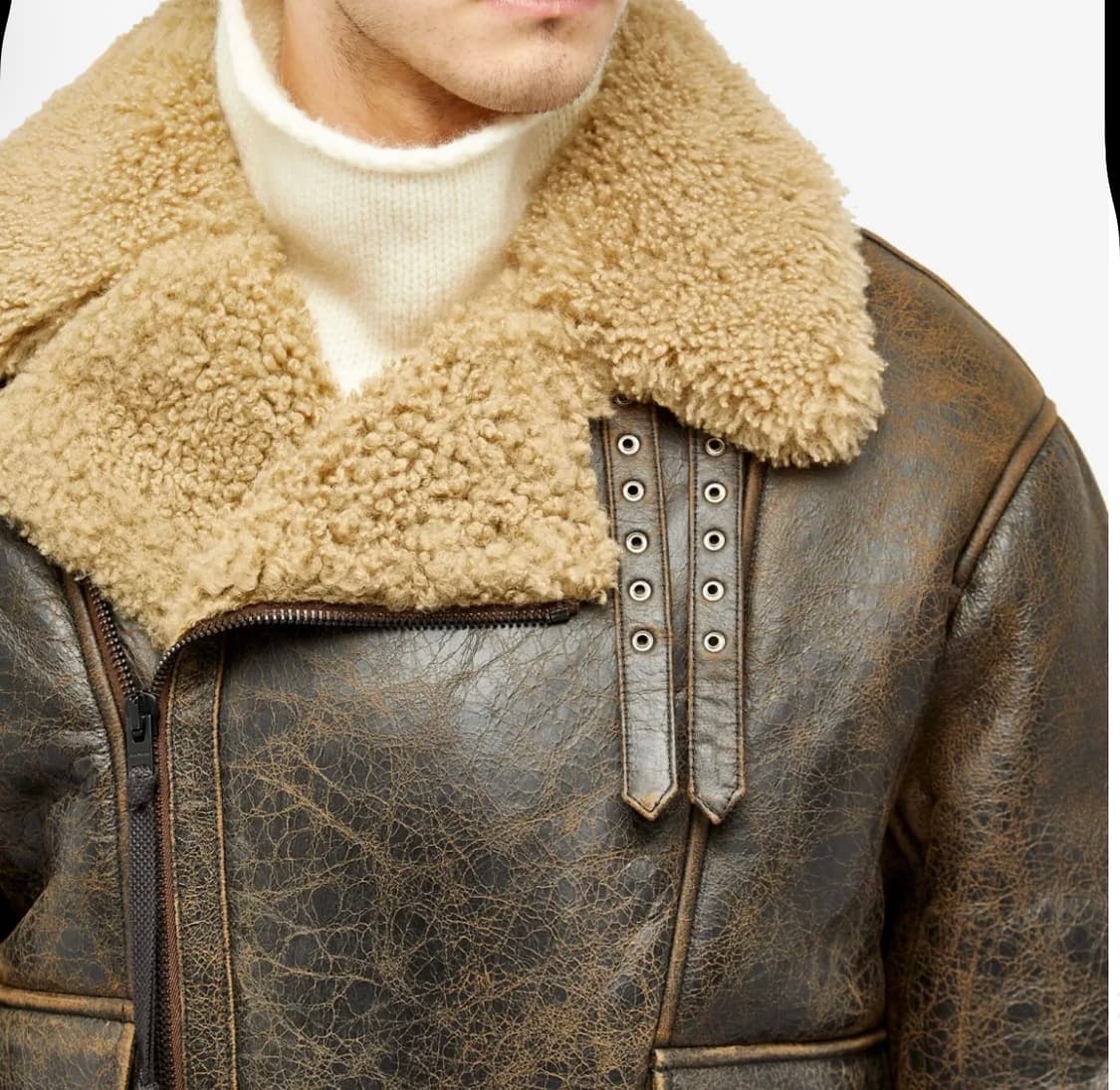 ACNE STUDIOS 시어링 자켓 B70128 46size 상품이미지3