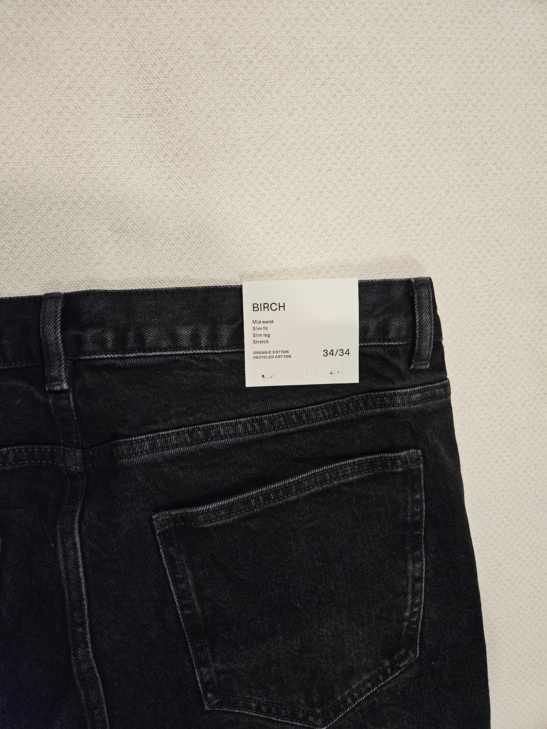 ARKET 아르켓 슬림 스트레이트 진 상품이미지4