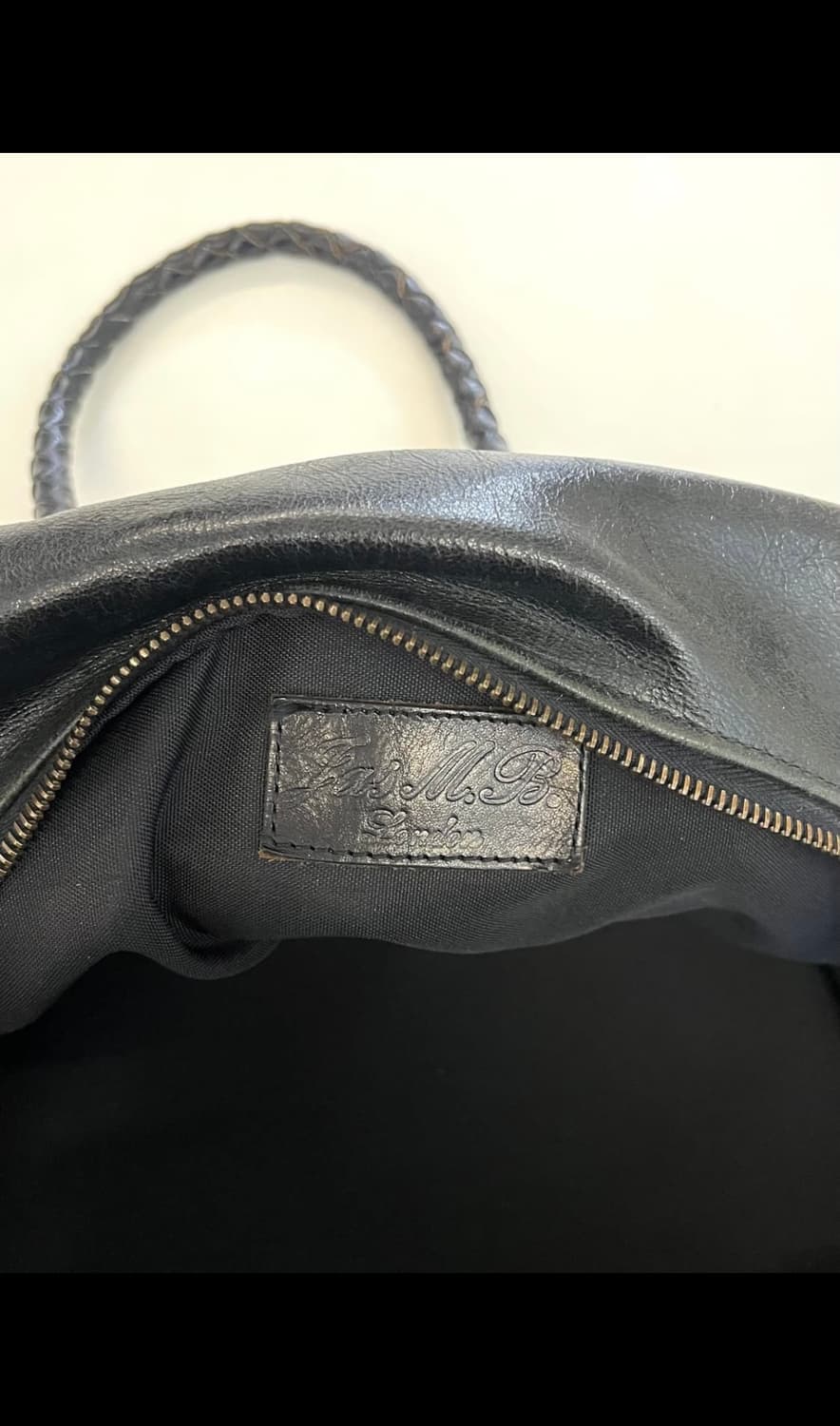 JAS MB 레더 트래블백 상품이미지8