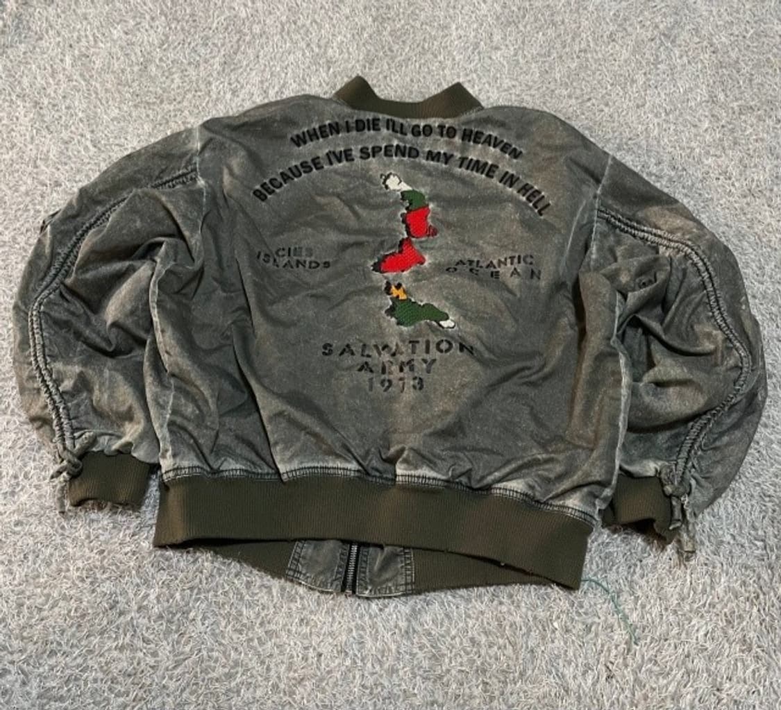 자라 완장포켓 워싱 자켓 100/L 상품이미지3