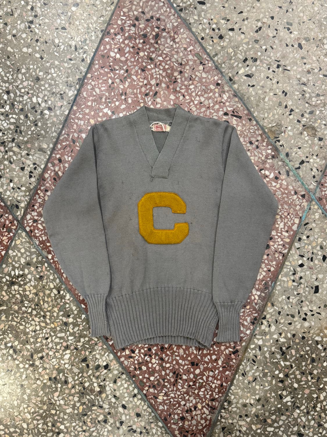 60s Trojan 레터맨 스웨터 (40) 상품이미지3