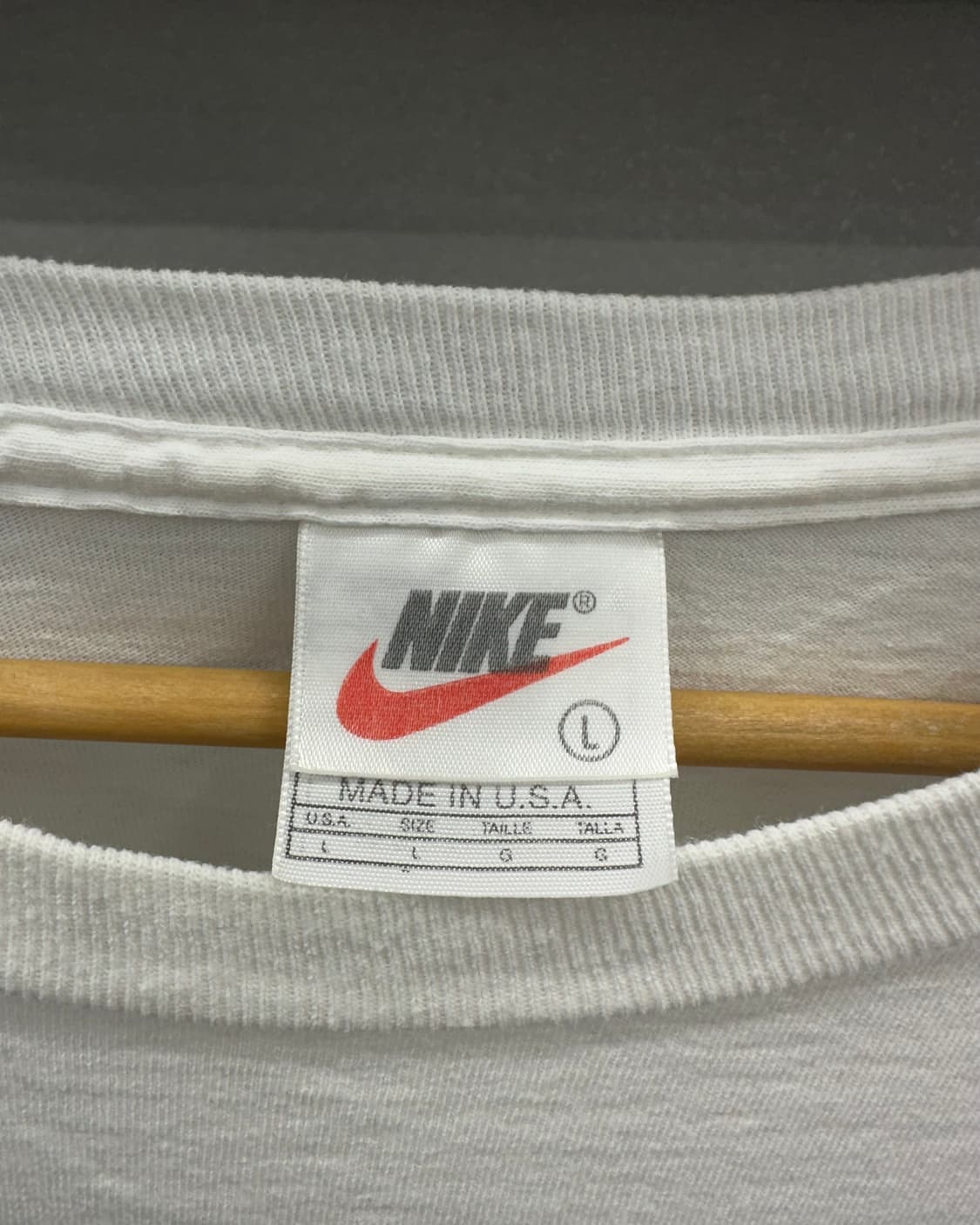 (L)90'S 나이키 USA 반팔-M1779 상품이미지5