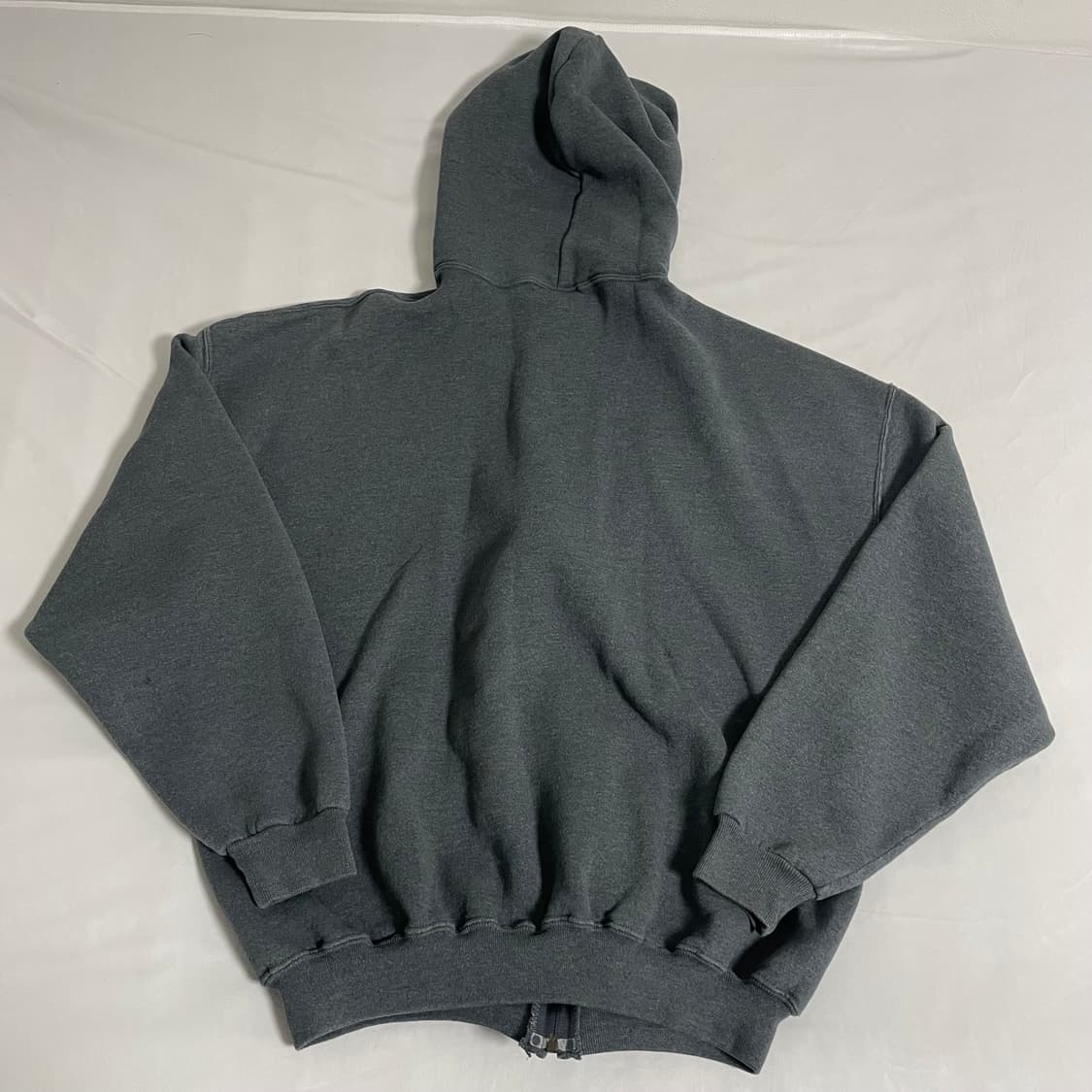 90s 러셀 후드집업 차콜 상품이미지2