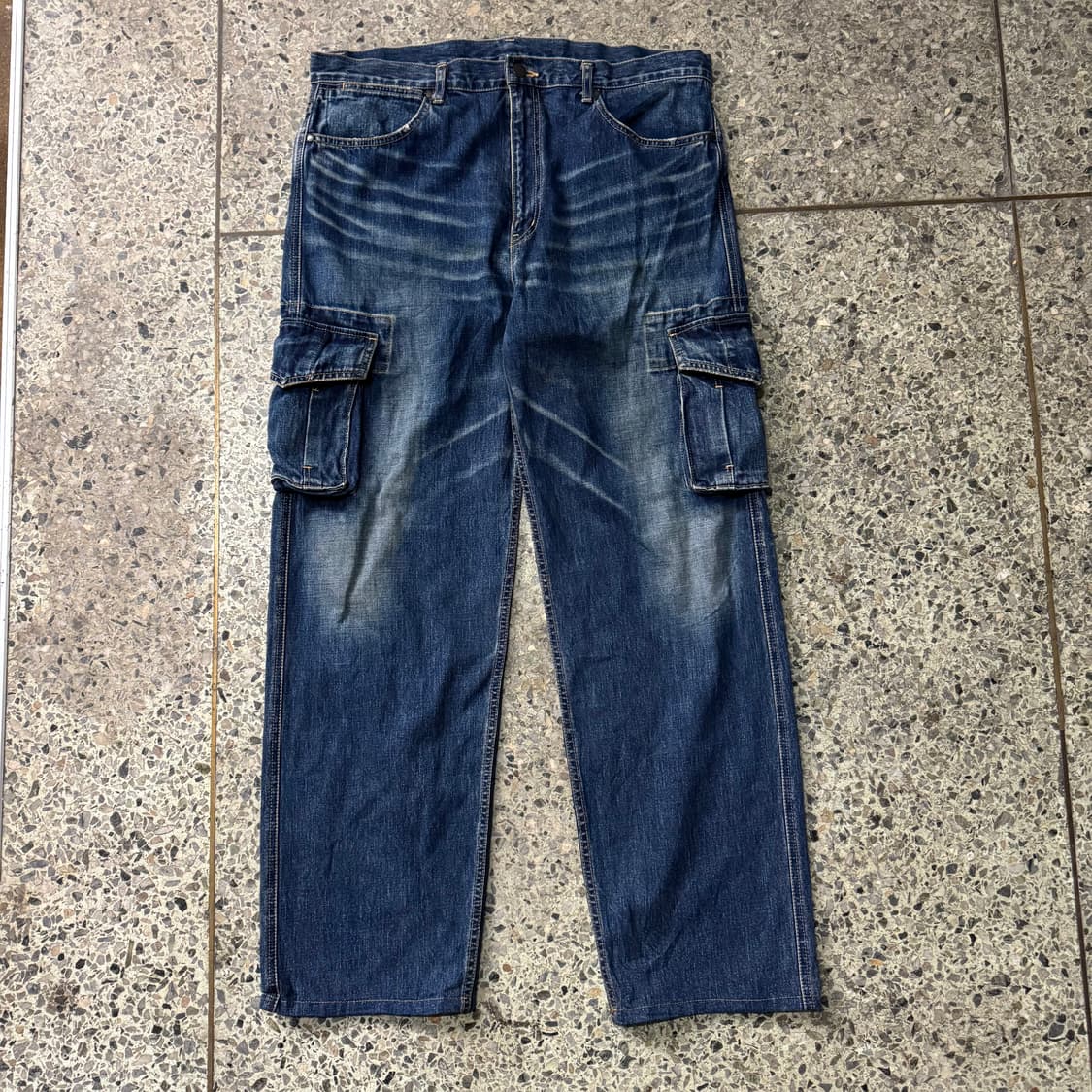 [XL] Bape 베이프 카고 데님 팬츠 상품이미지1