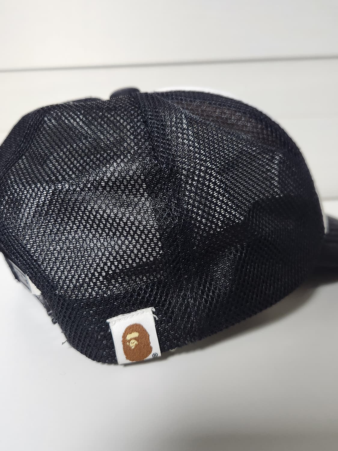 베이프(Bape) 에이프 헤드 메쉬 캡 OS사이즈 상품이미지3