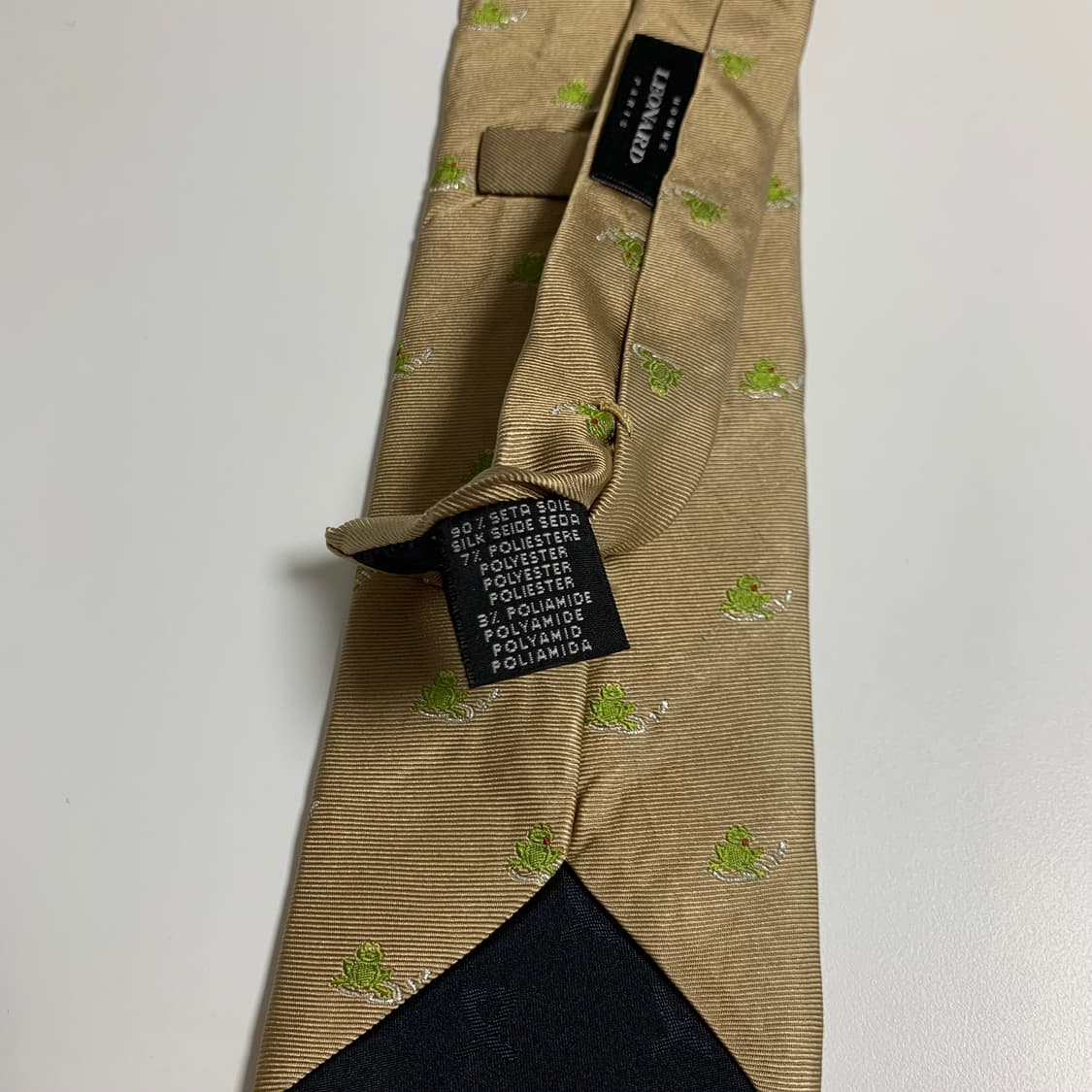 레오나드 명품 클래식넥타이 최상급 A+등급 혼방 8.6cm 상품이미지7