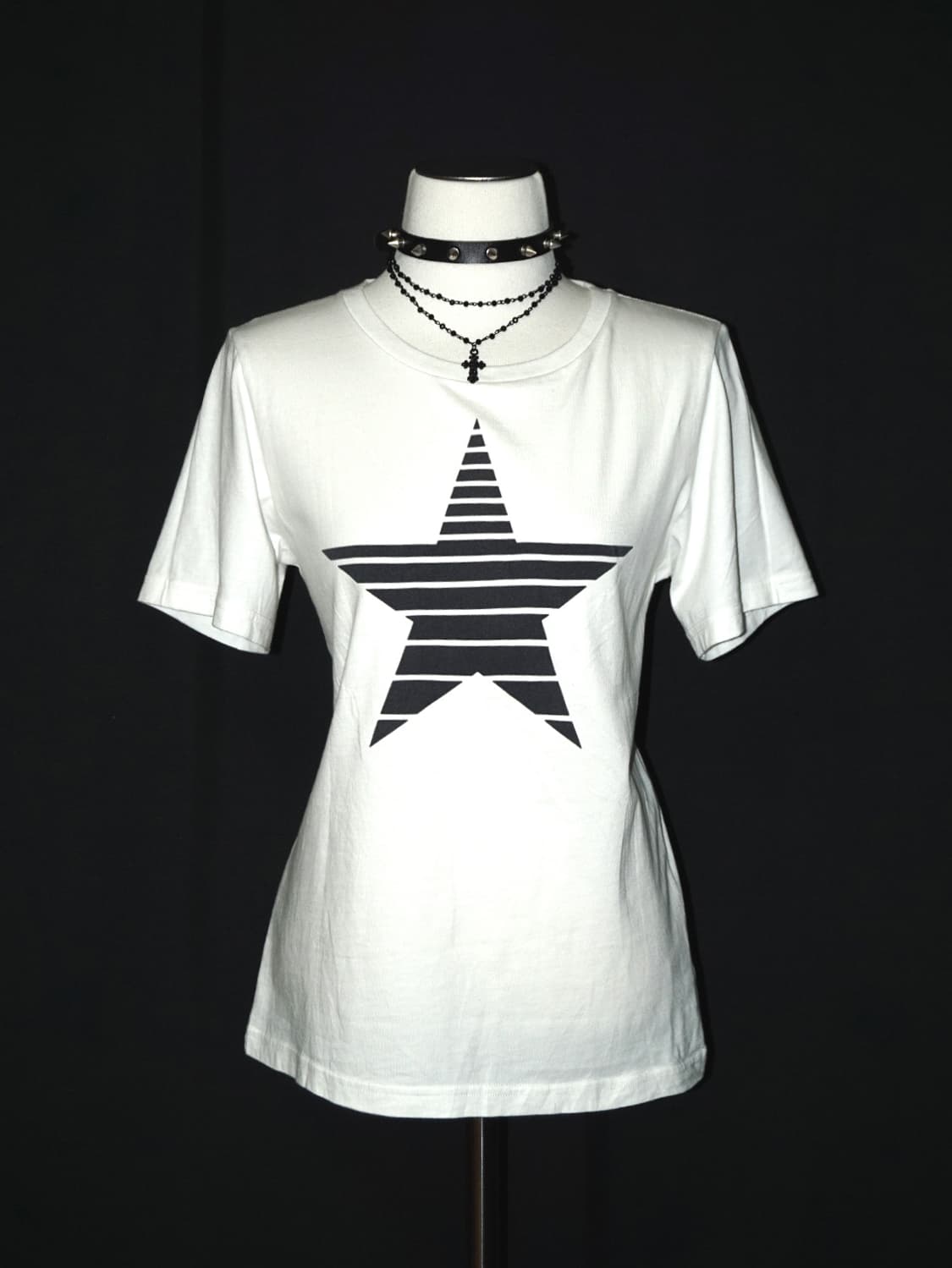 (beams) star patch t  상품이미지2
