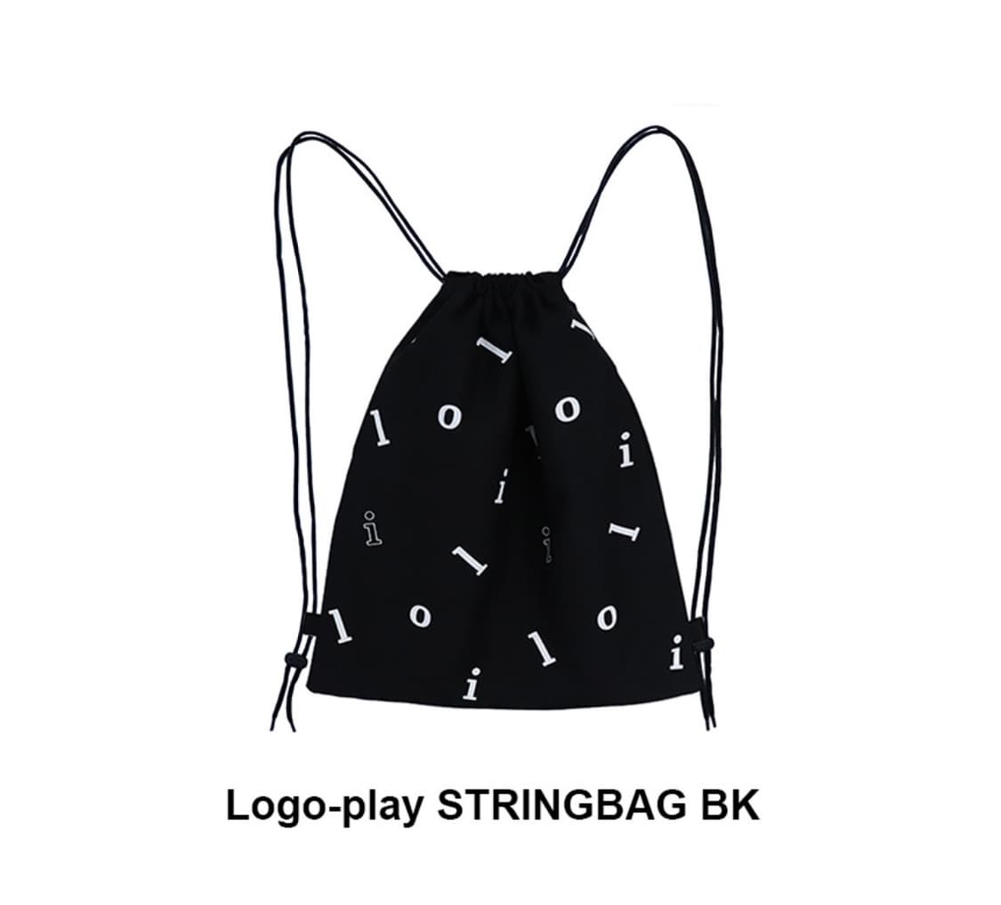 일리오 STRINGBAG(GYM SACK)_BLACK 상품이미지2
