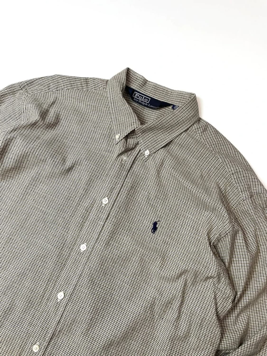 폴로 랄프로렌 00s 로고 체크 셔츠 A1394 상품이미지2