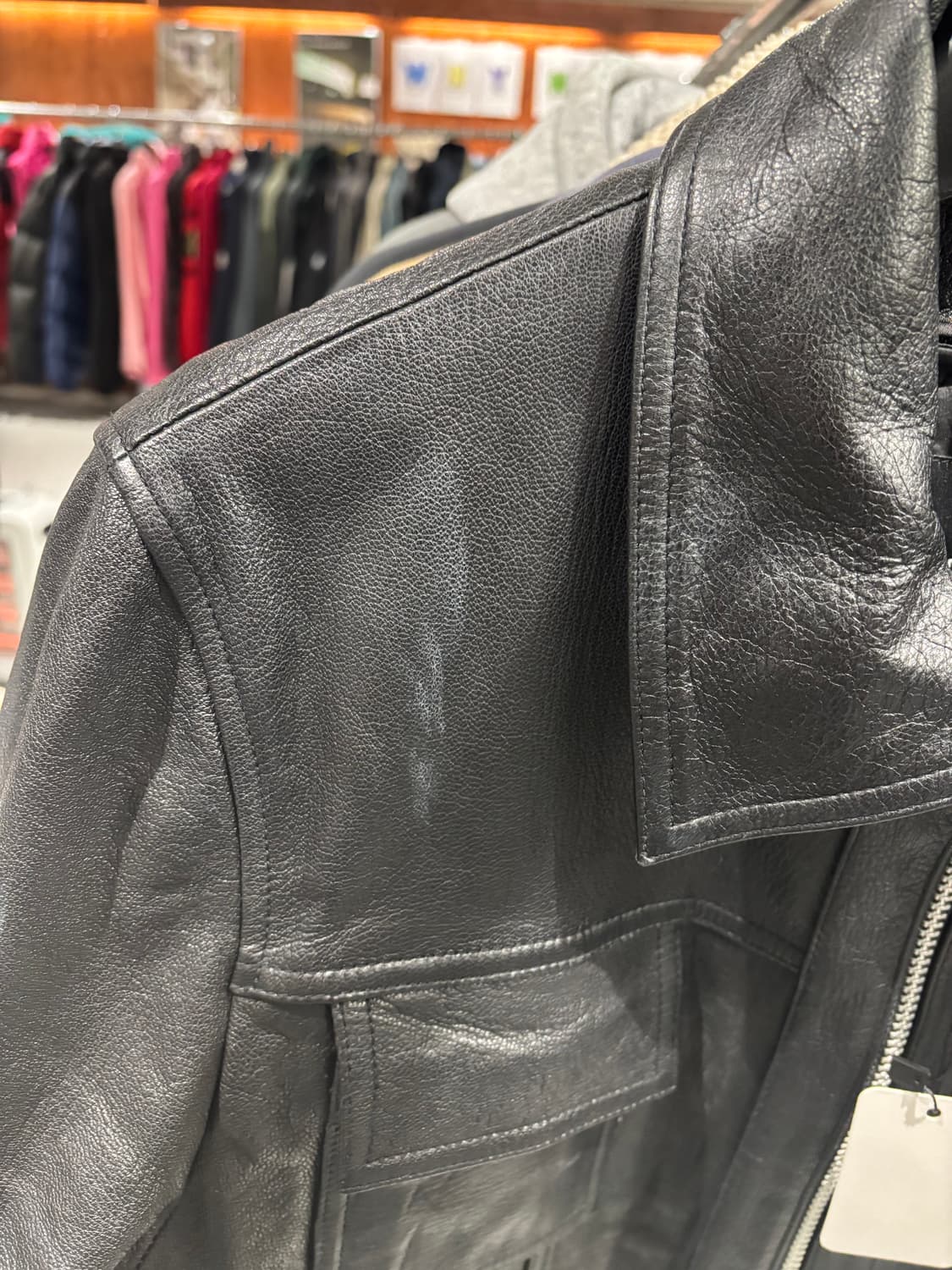 206 homme 레더 자켓   상품이미지9