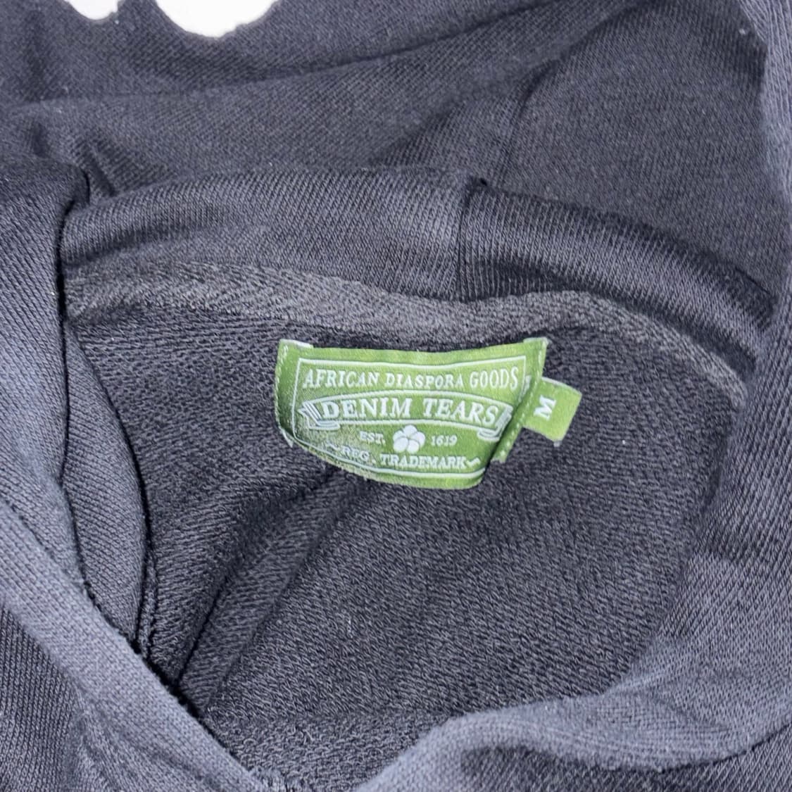 Denim Tears Black hoodie M 데님티어스 후드티 블랙  상품이미지4