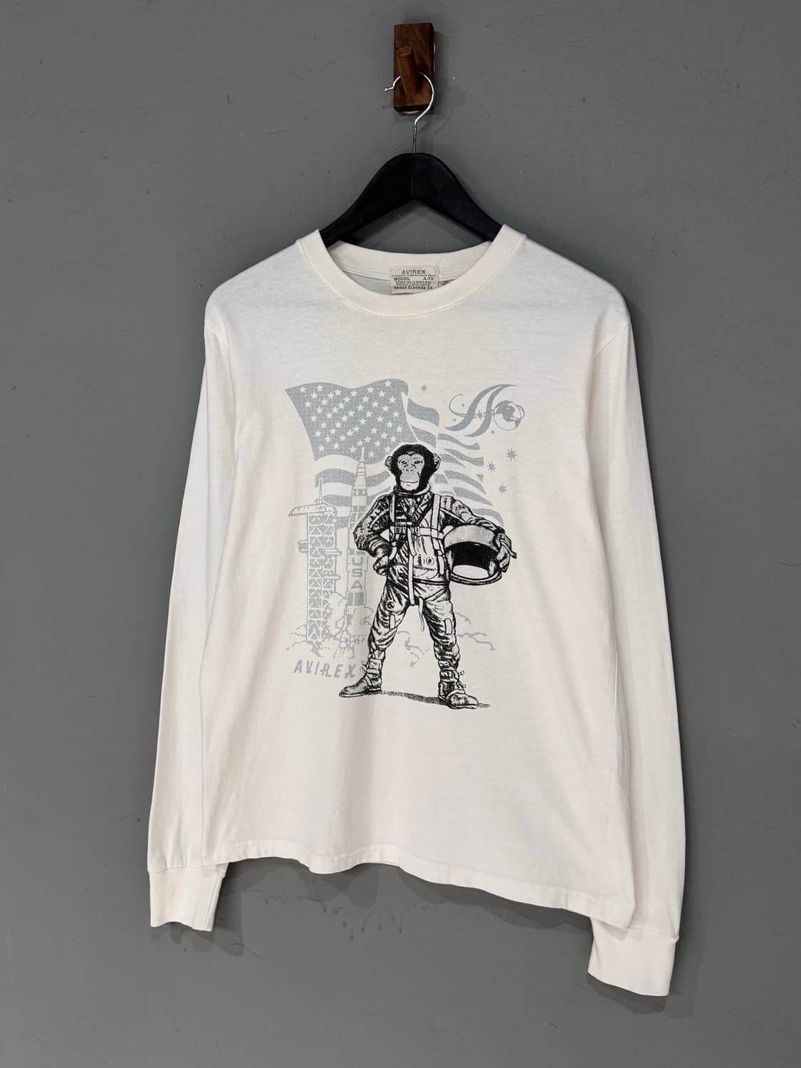 Avirex 아비렉스 스페이스 몽키 롱슬리브  상품이미지1