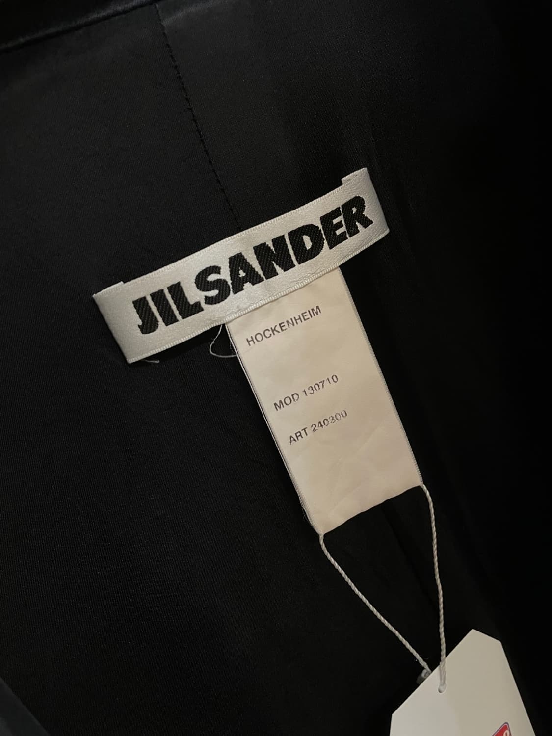 질샌더 히든 버튼 코트 상품이미지6