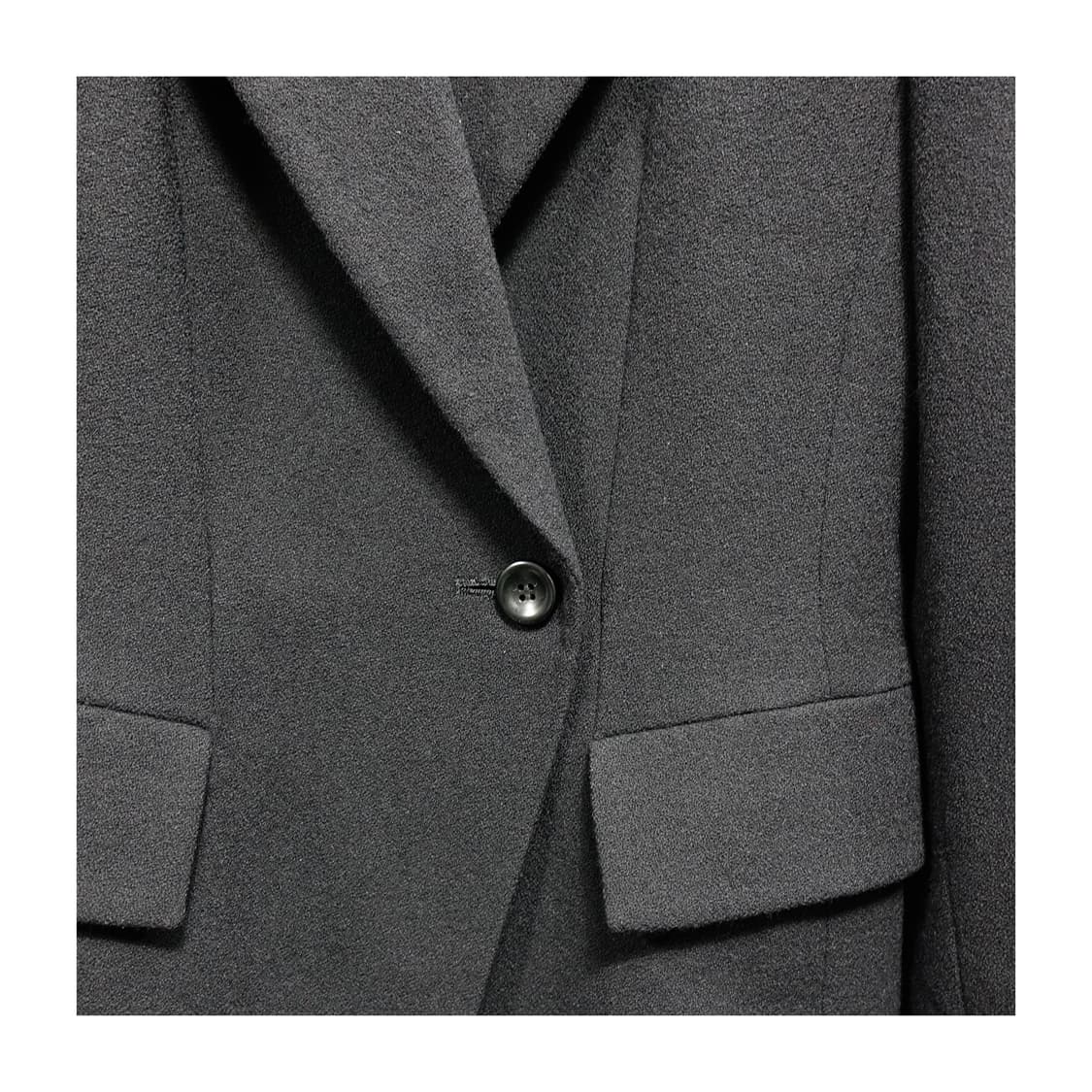 [2,66~77]KENZO 겐조 울혼방 클래식 브레스티드 자켓 상품이미지5