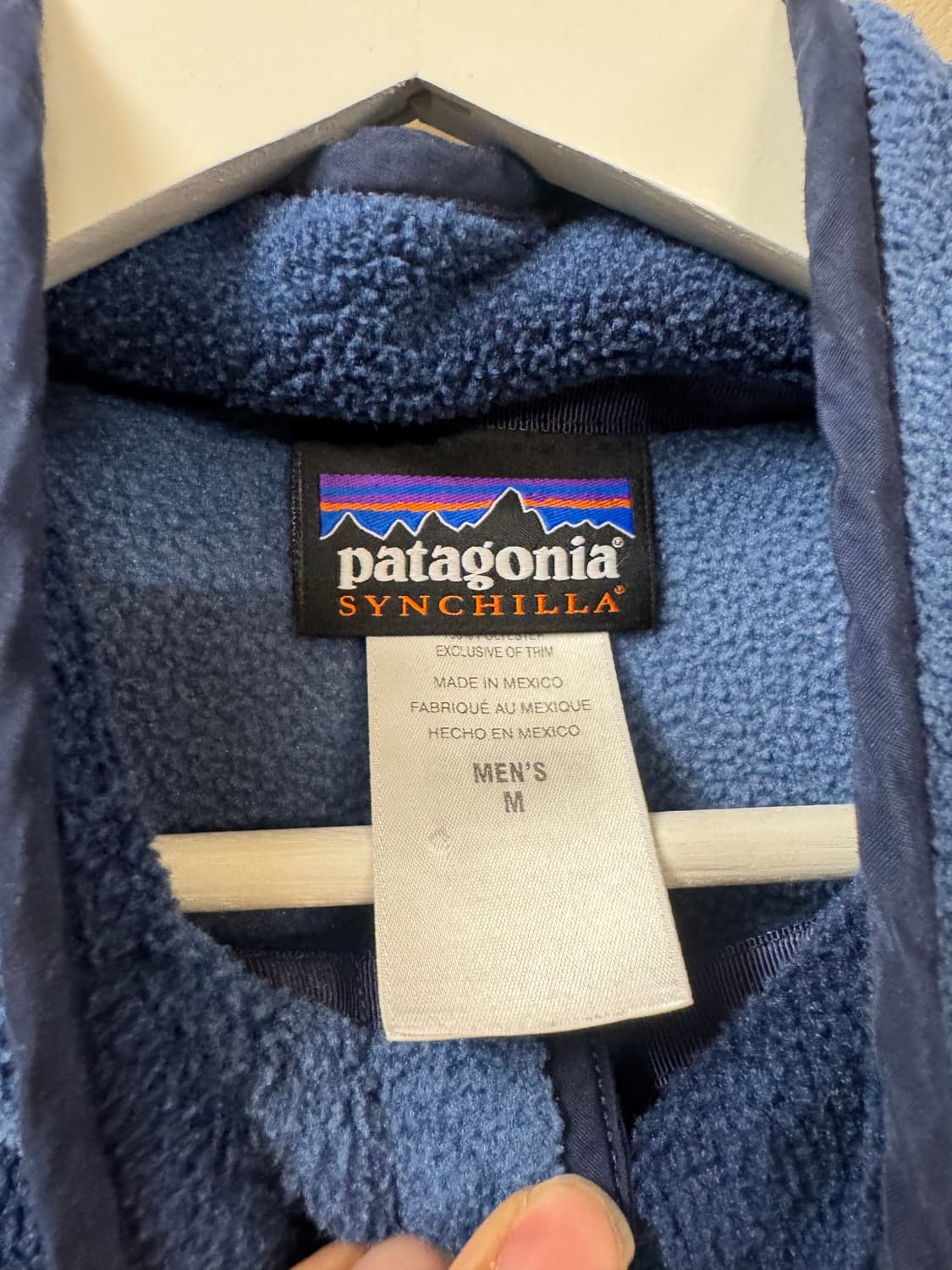 파타고니아 신칠라 블루 스트라이프 M 상품이미지3