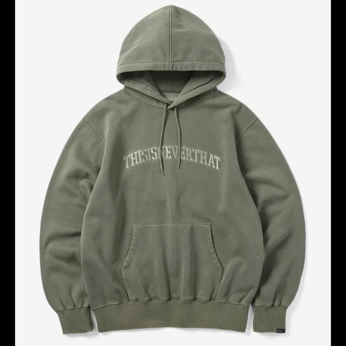 [XL] Thisisneverthat 디스이즈네버댓 카키 기모 후드티 상품이미지3