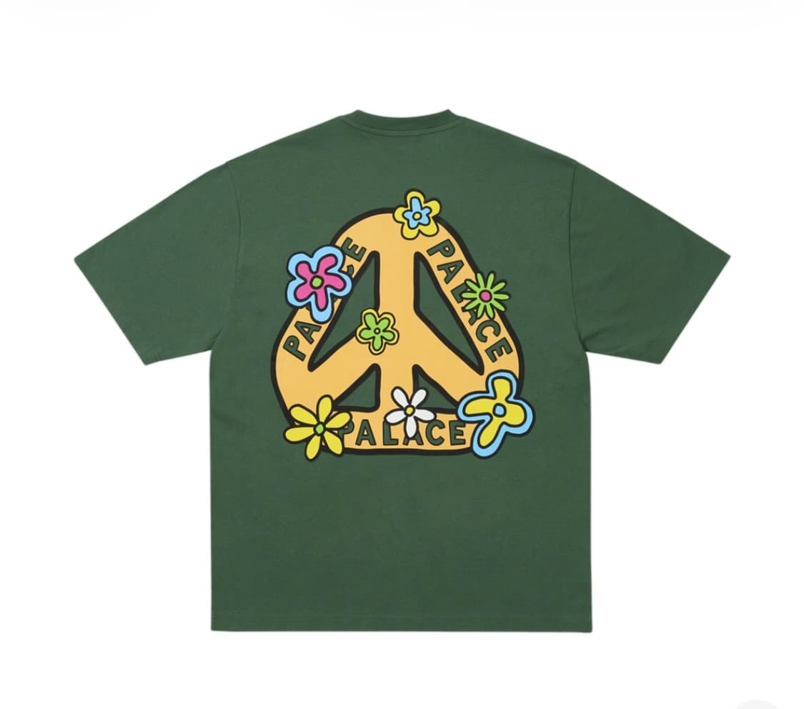 XL) 팔라스 미 마이셀프 앤 트라이 반팔 티셔츠 그린 - 26SS 상품이미지1