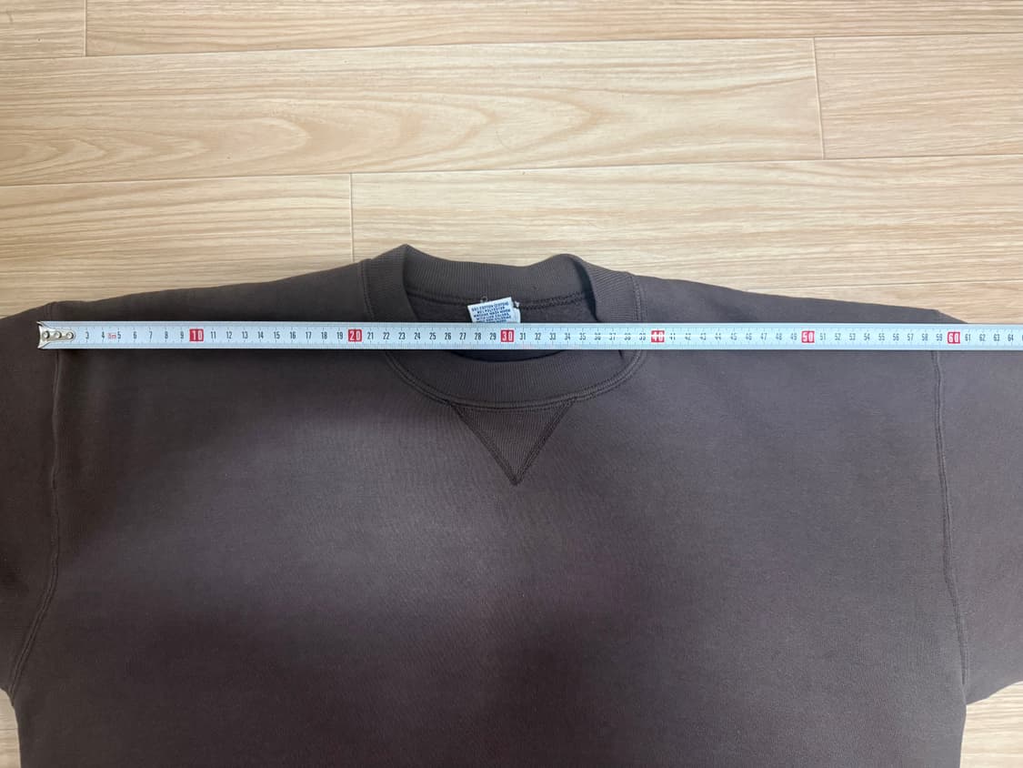 [XL] 90s 빈티지 러셀 스웻셔츠 맨투맨 브라운 상품이미지4