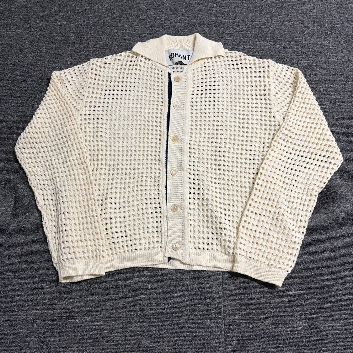 노앙 크로쉐 니트 가디건 상품이미지1