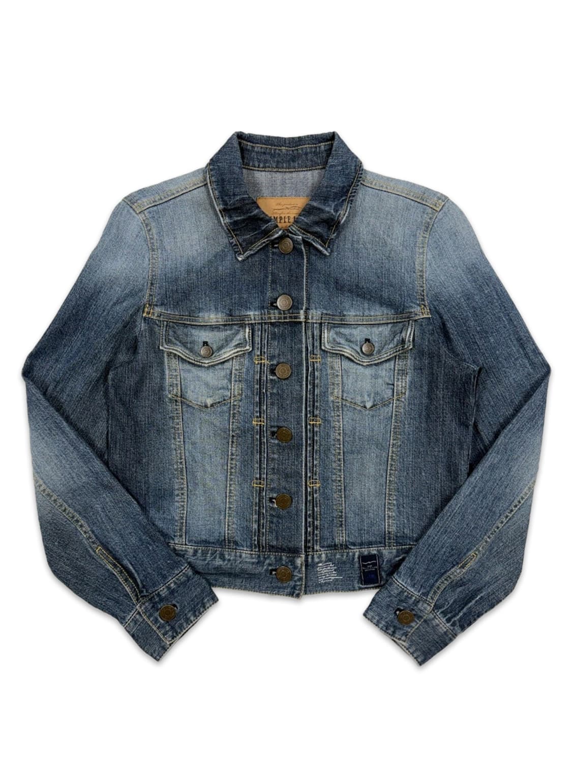 빈티지 SIMPLE LIFE 데님 자켓 상품이미지1