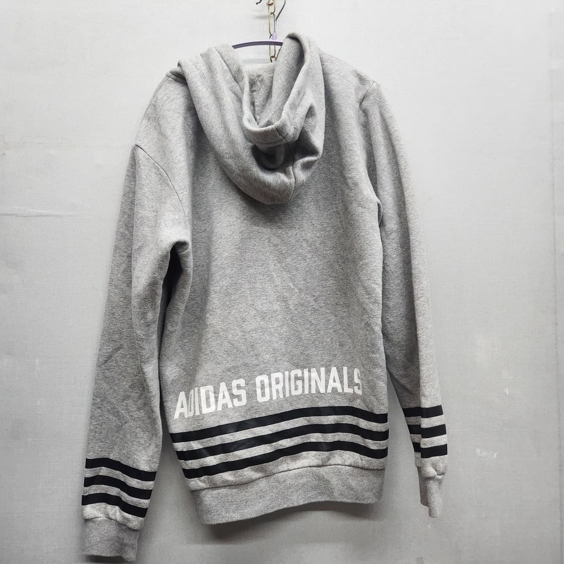 아디다스 로고 후드집업 M 상품이미지3