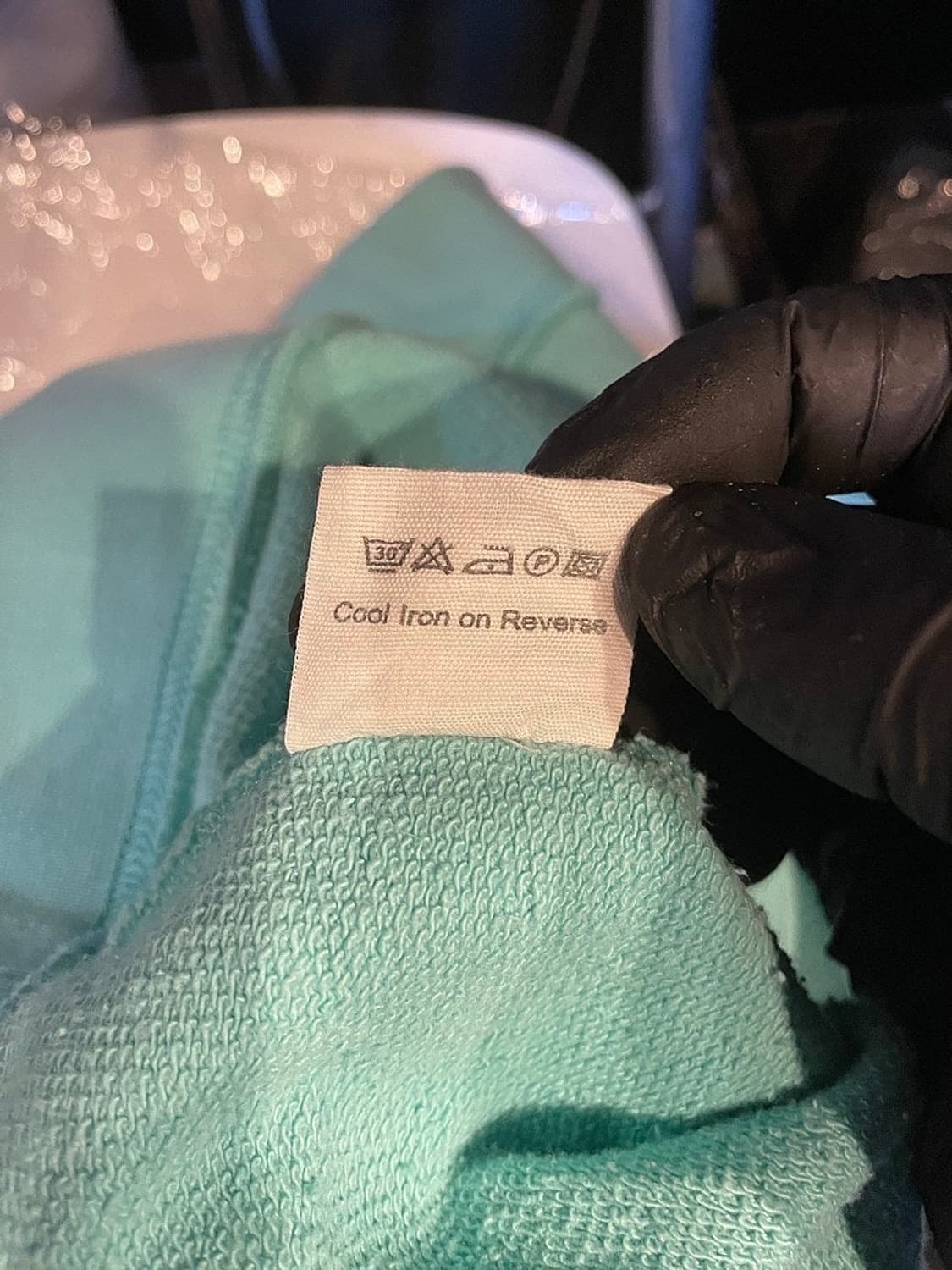 18SS 마틴로즈 바이컬러 오버사이즈 크루넥 맨투맨 민트S 상품이미지6