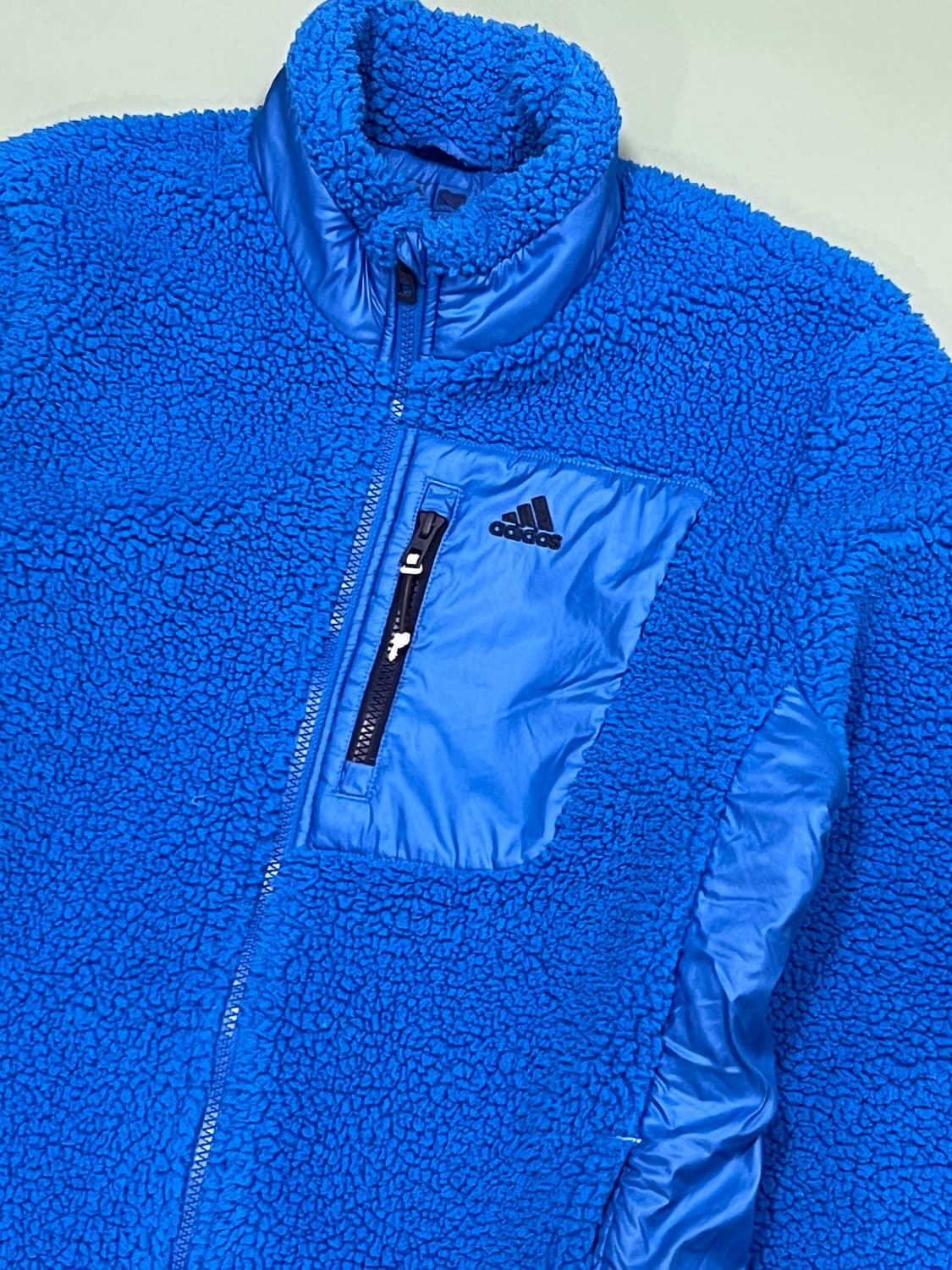 (L) 아디다스 셰르파 양털 뽀글이 후리스 자켓 상품이미지3
