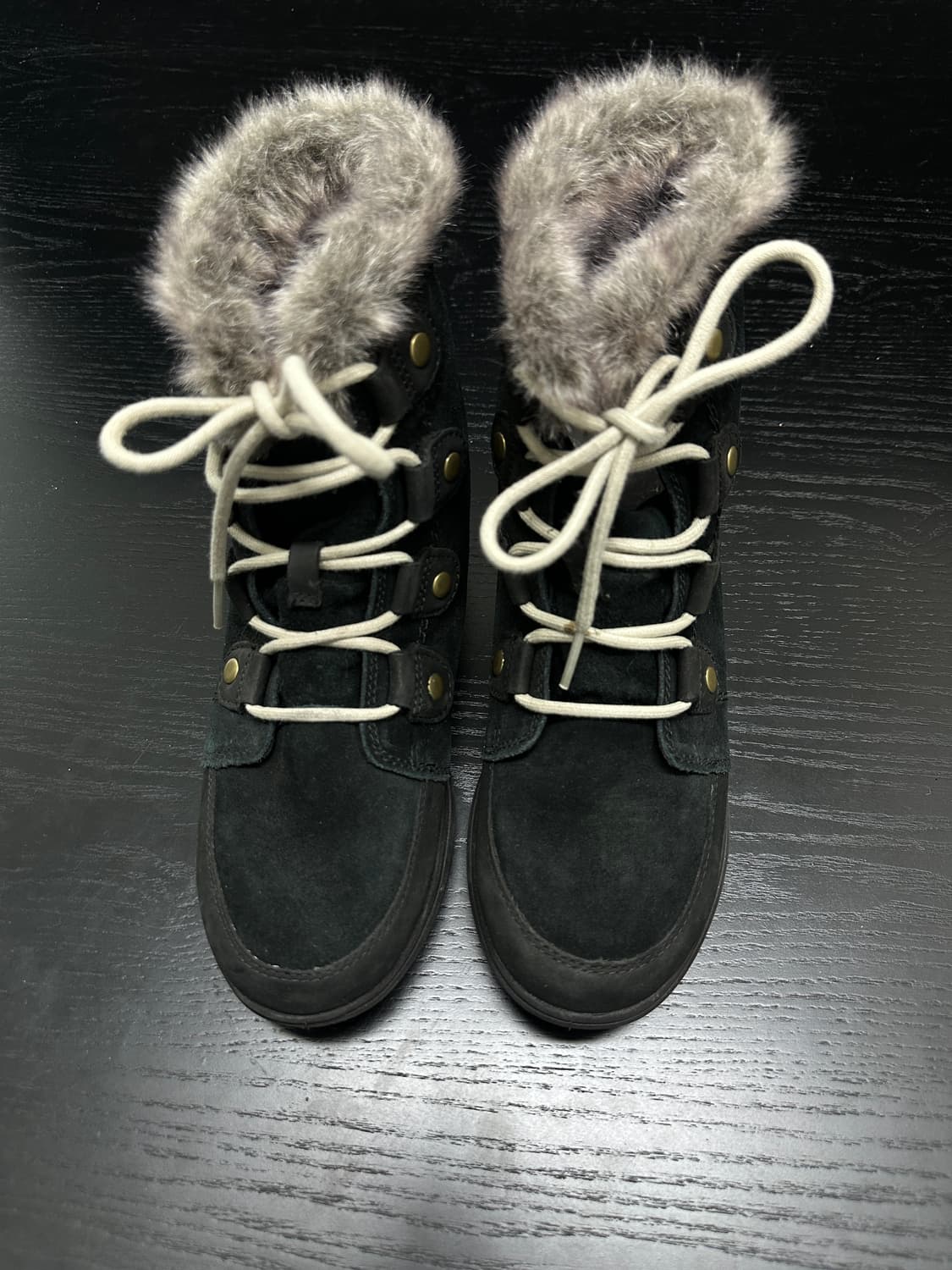 소렐 스웨이드 퍼 부츠 상품이미지1