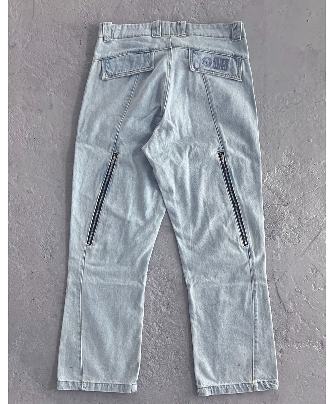 플라스틱프로덕트 MPa WAVE ZIPPER PANTS L 스틸블루 상품이미지2