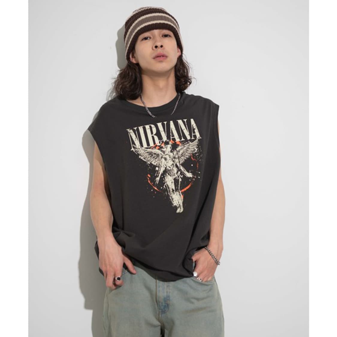 너바나 WEGO NIRVANA Sleeveless 상품이미지5