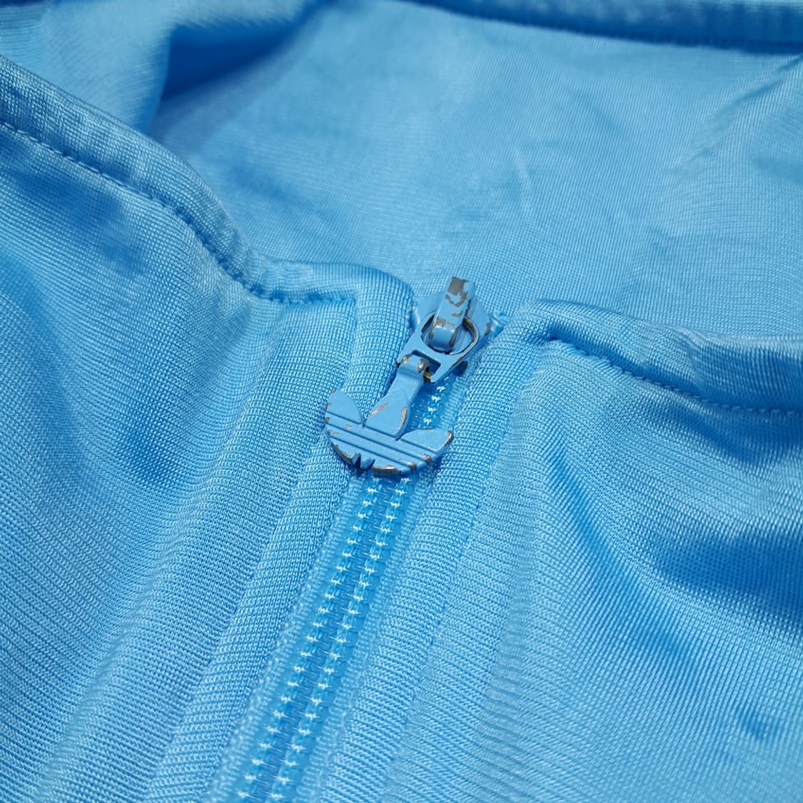 CL963 L 아디다스 90s 올드스쿨 빅트레포일 스카이블루 트랙자켓 상품이미지4