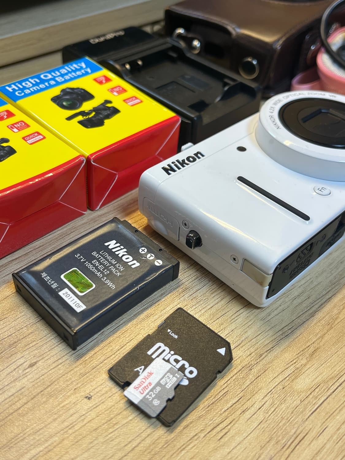 니콘 쿨픽스 P310 디카 화이트 / 작례 상품이미지2