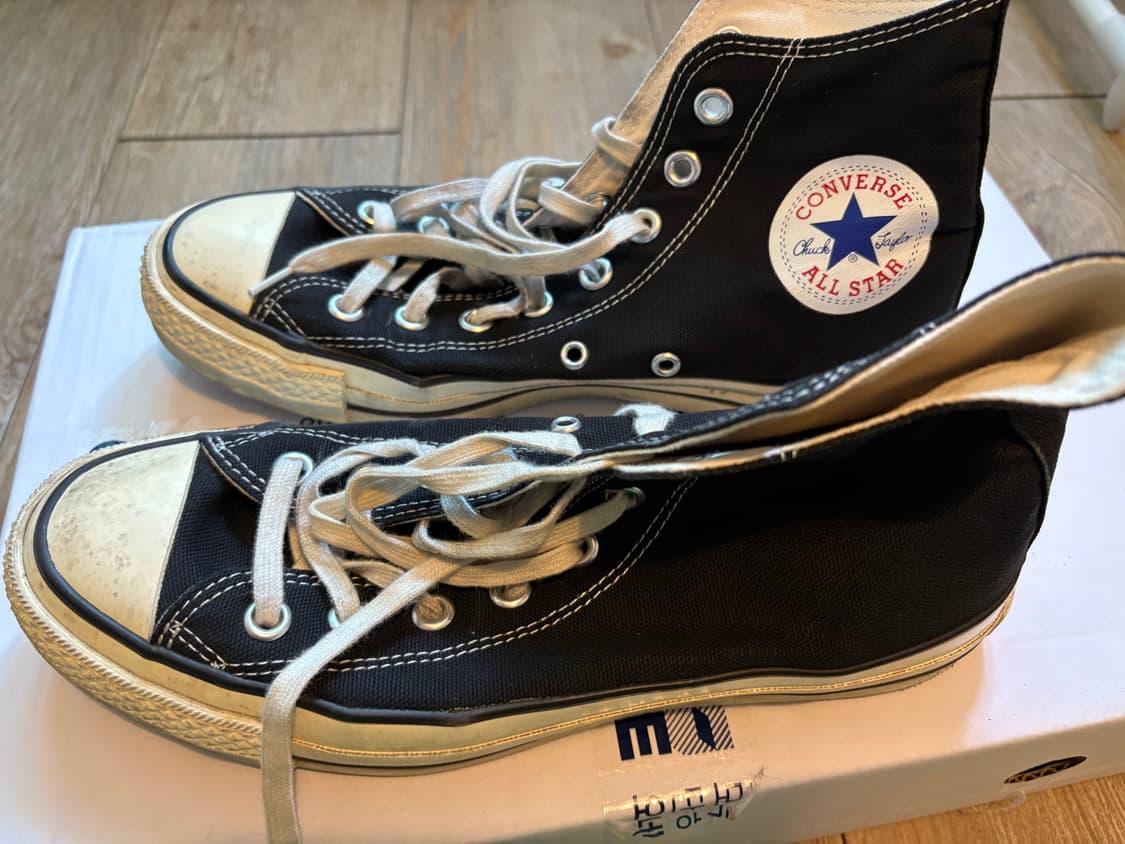 컨버스 블랙 제이하이 250 판매 made in japan 상품이미지1