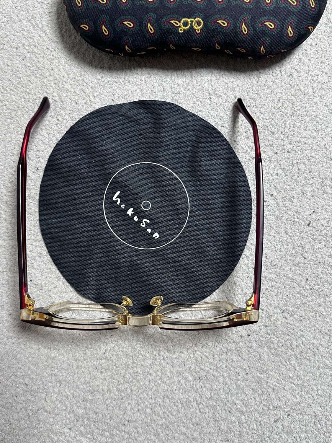 백산안경 하쿠산안경  포스트 / 브라운 상품이미지2