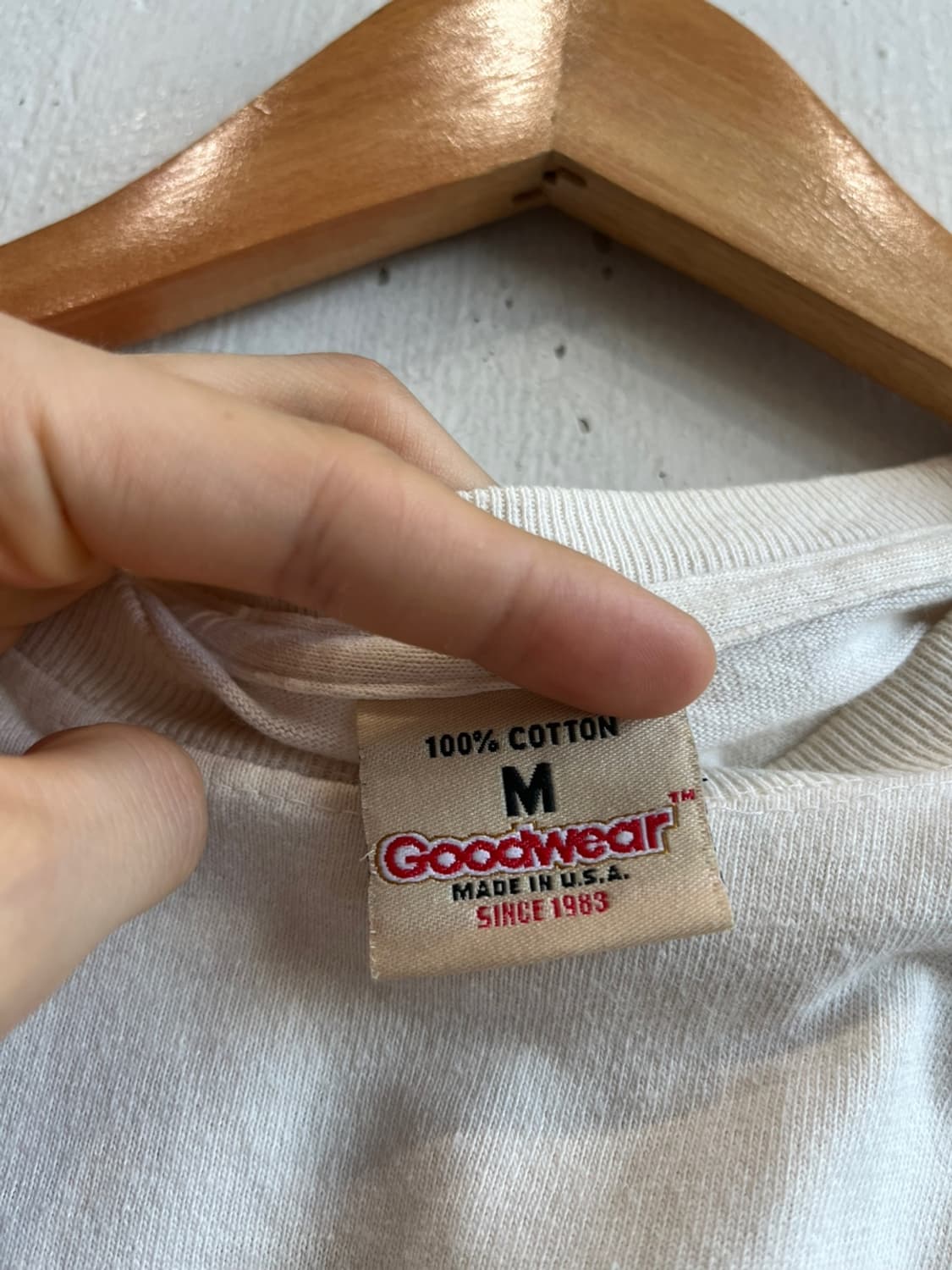 GOODWEAR 굿 웨어 포켓 반팔 티셔츠 Made in USA 상품이미지2
