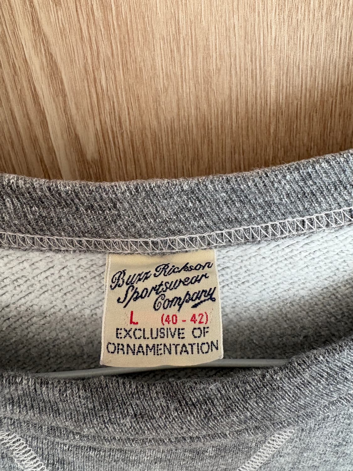 버즈릭슨 스웻셔츠(맨투맨) 상품이미지2