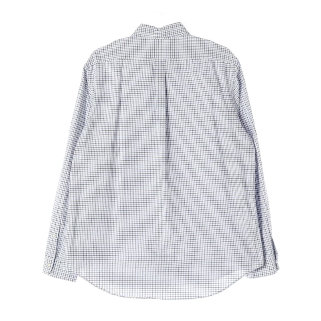 폴로 랄프로렌 클래식핏 블루 화이트 체크 셔츠 XL 상품이미지2