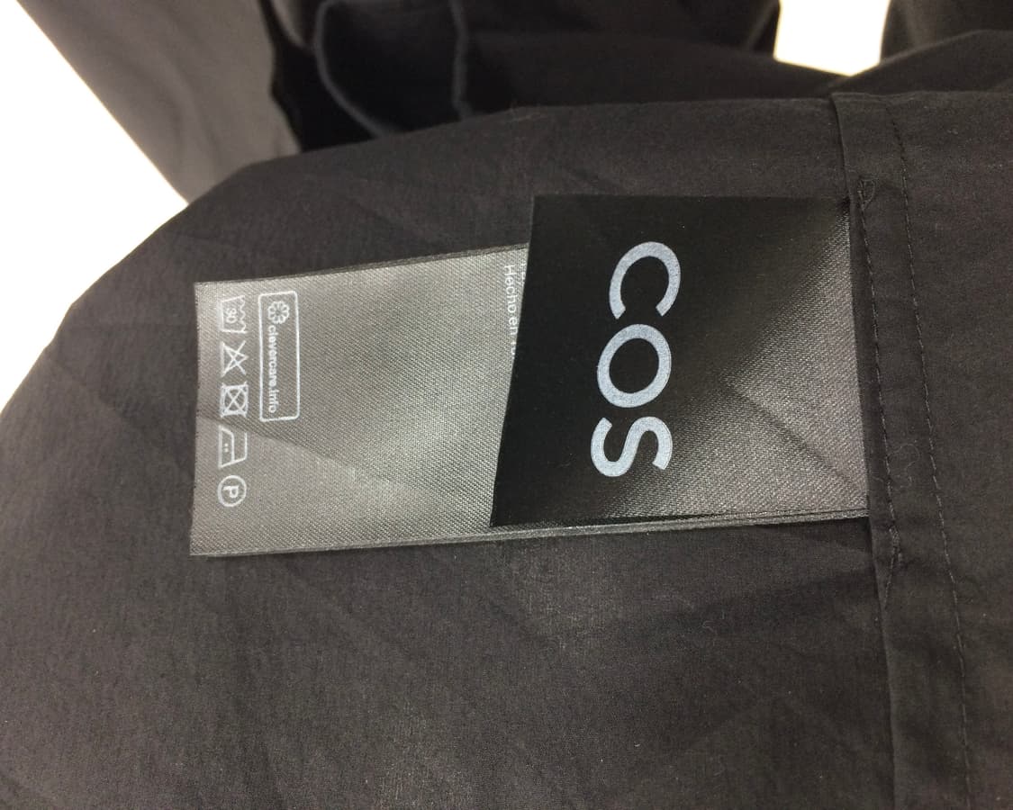 cos black shirt dress 상품이미지5