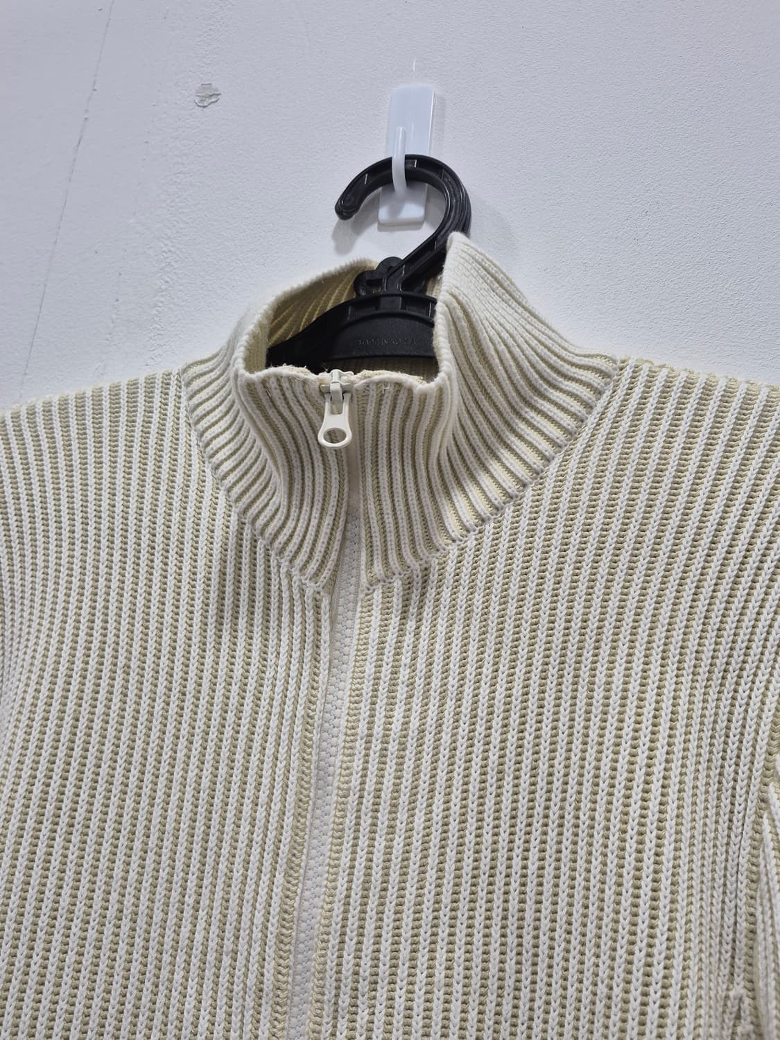 마뗑킴 하이넥 니트 집업 가디건 집업 투웨이 여성 프리사이즈 상품이미지2