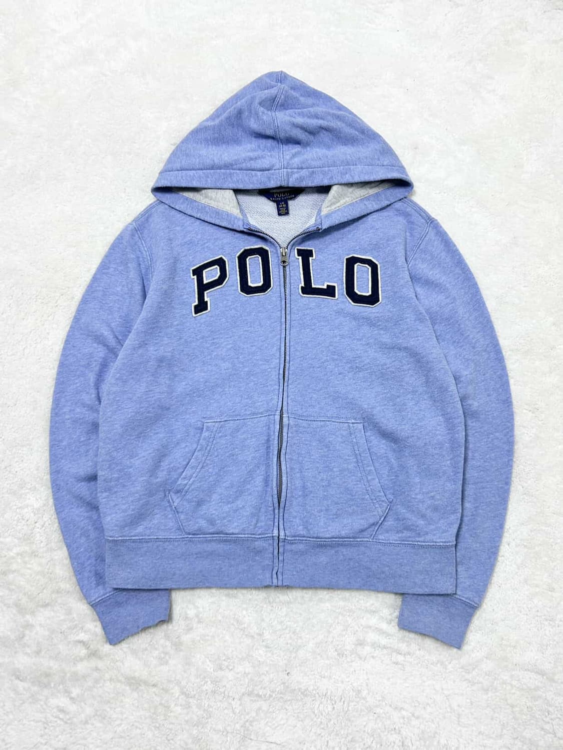 폴로 빅로고 뮤트소라 후드집업 상품이미지5