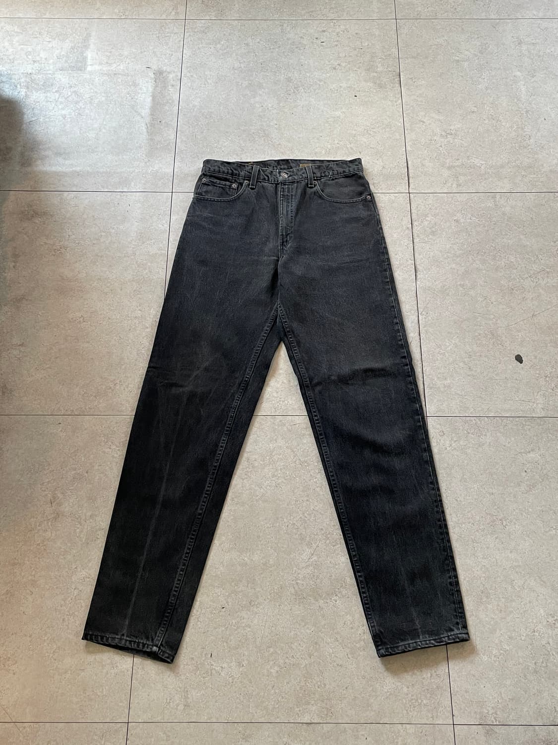 리바이스 550 흑청 데님팬츠 상품이미지4