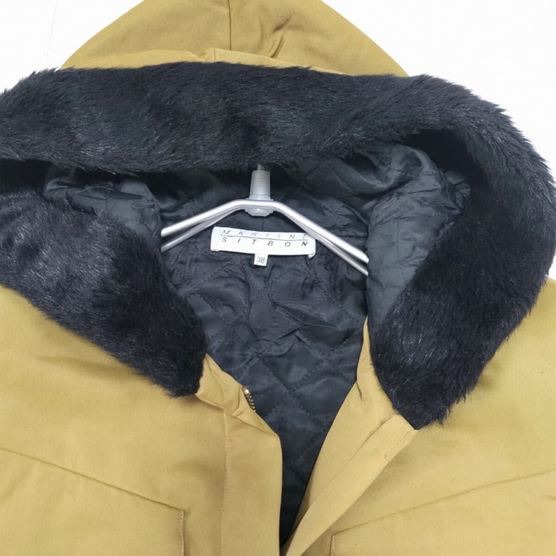 MARTINE SITBON  90s 보아 퍼 코트 상품이미지4