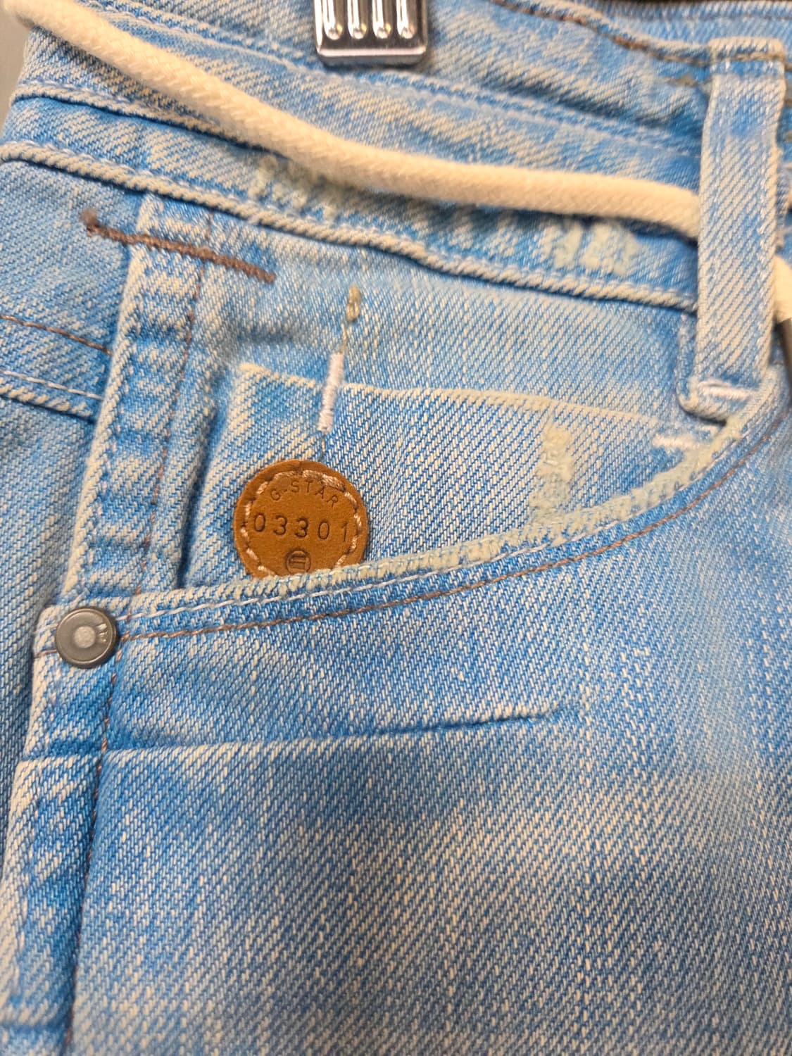 G-STAR 로우 데님 미니스커트(26) 상품이미지3