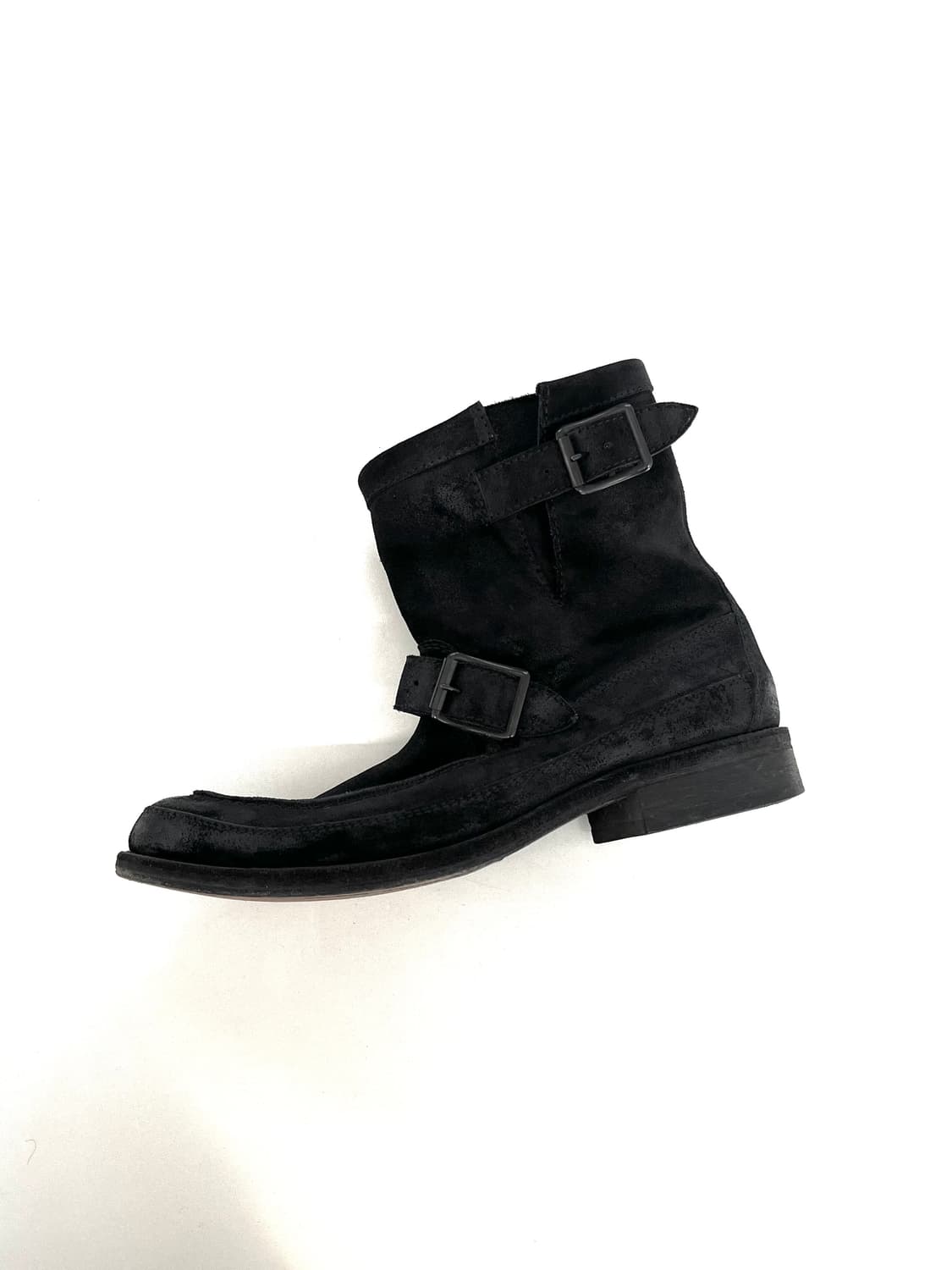 리미푸 디스트레스드 레더 엔지니어 부츠 상품이미지4