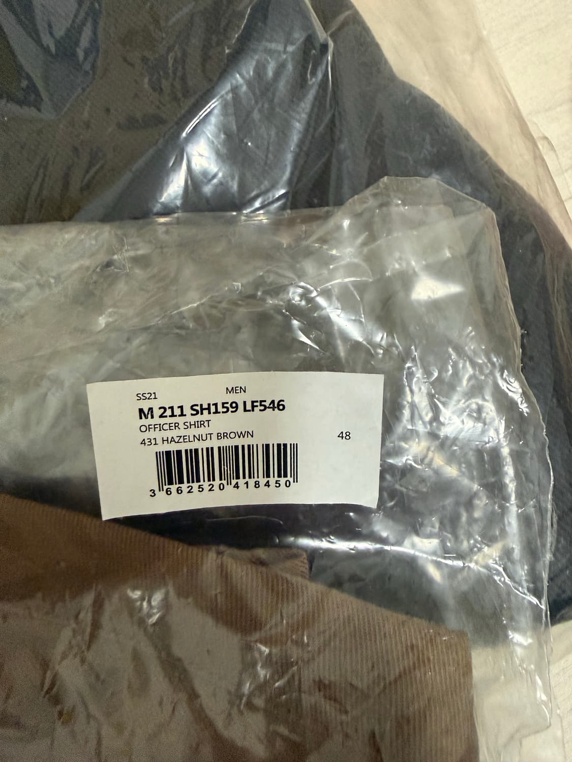 르메르 오피서 셔츠 48사이즈 상품이미지2