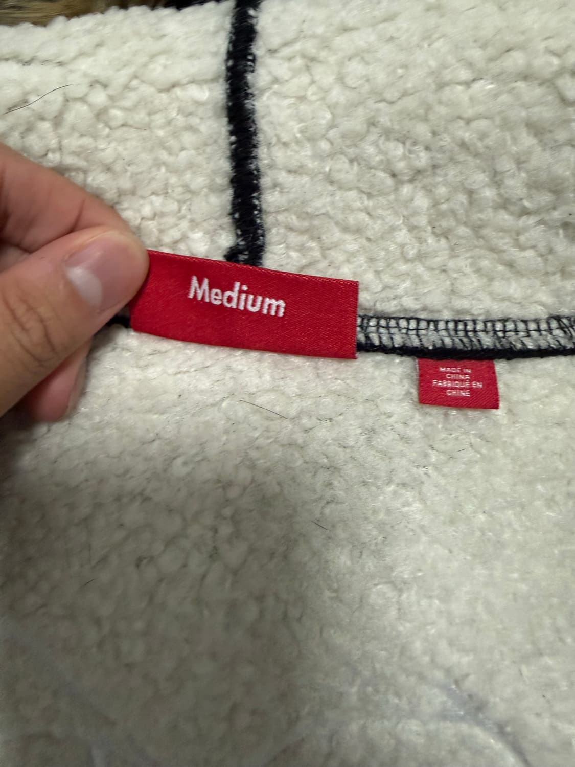 (급처 오늘만 이 가격)슈프림 포우 퍼 후드집업 블랙 상품이미지4