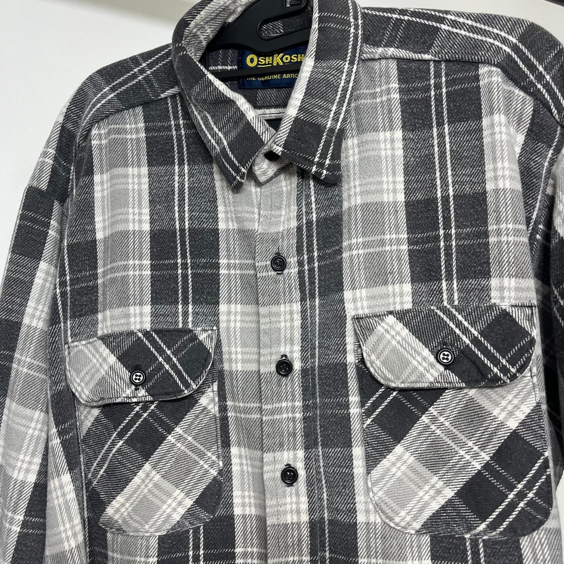 90s OSHKOSH HEAVY COTTON FLANNEL 헤비코튼 플란 상품이미지5