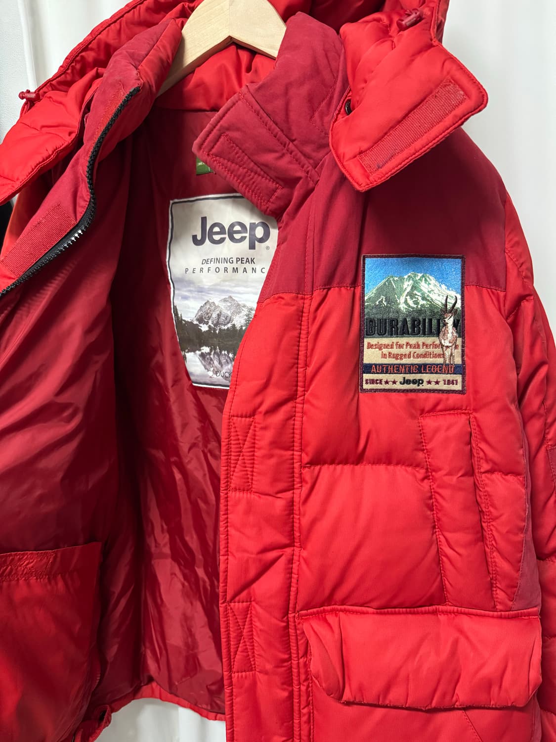 Jeep 덕다운 패딩 상품이미지3