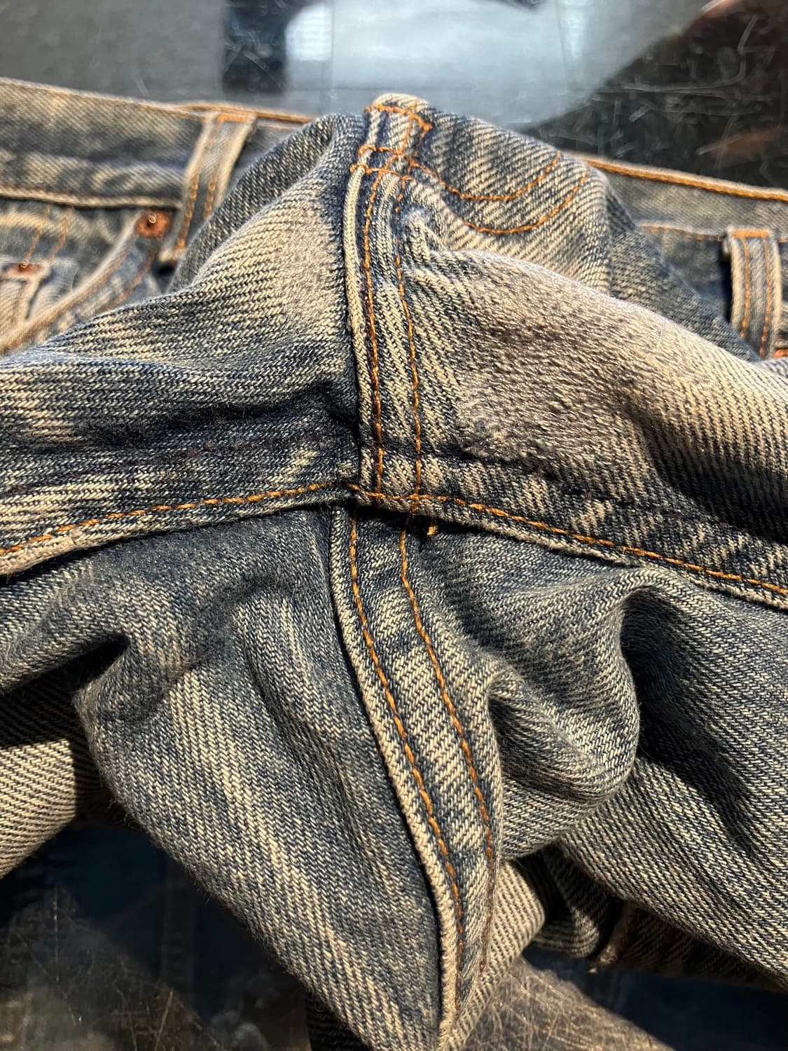 90s USA 빈티지 리바이스 501 데님 팬츠 상품이미지8