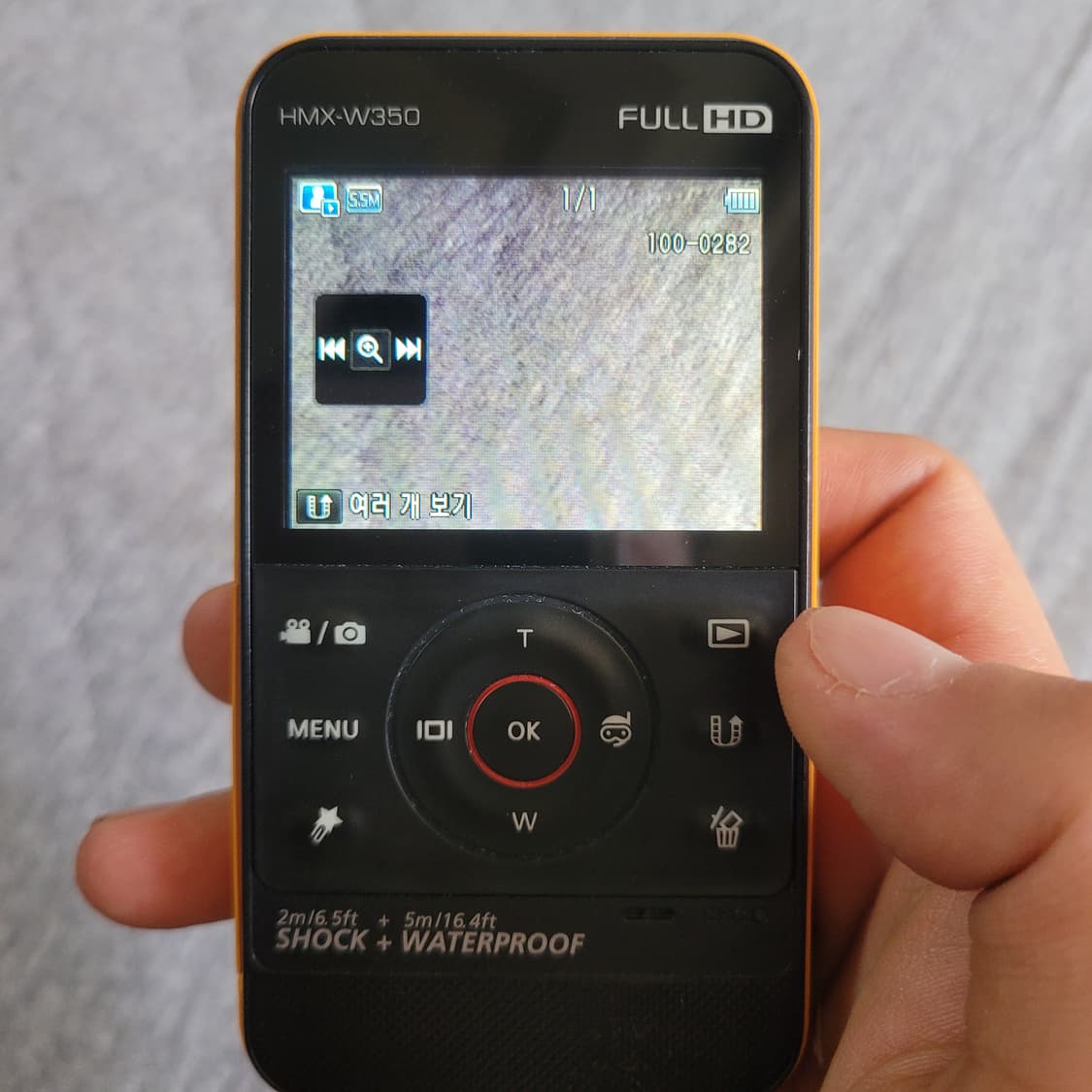 삼성 HMX-W350 색상 캠코더 상품이미지7